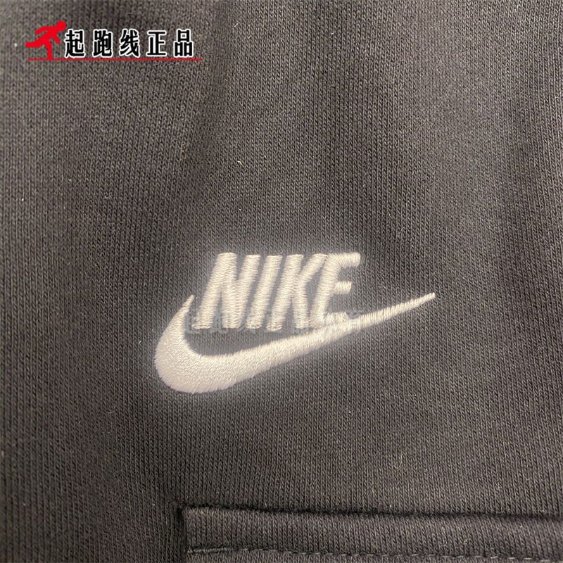 Nike耐克男子冬季新款加绒保暖工装小脚运动休闲长裤 CD3130-010 - 图3