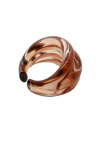 MOLISM圆褶戒指男女同款