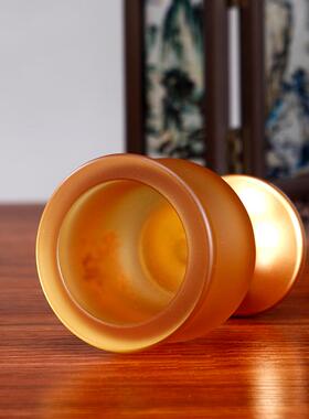 琉璃供水杯供酒杯家用供奉