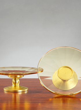 水晶香炉佛前供灯供具套装摆件