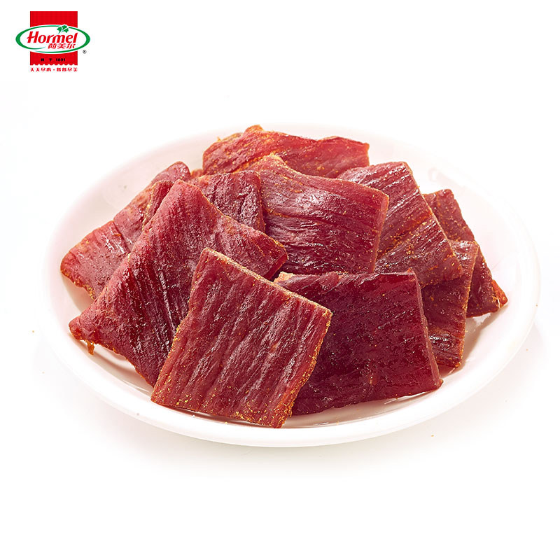 hormel荷美尔轻享薄切即食牛肉干 正可达食品牛肉类