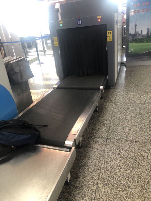 车站行李传送带 行李输送机 行李流水线 自动化传输线 行李传输机