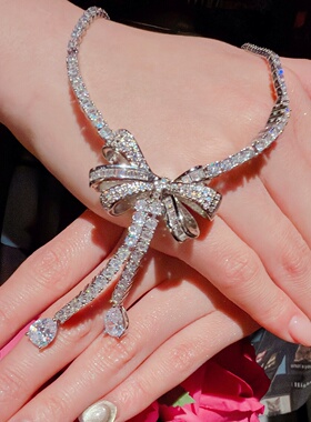 项链-水滴【重磅蝴蝶结】