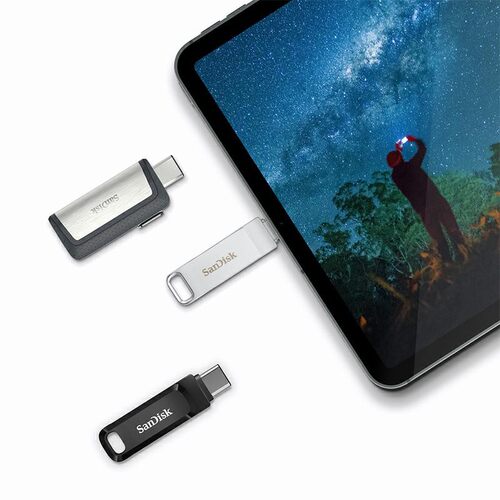 闪迪u盘type-c接口256g手机u盘电脑两用128g高速手机otg优盘64g - 图1
