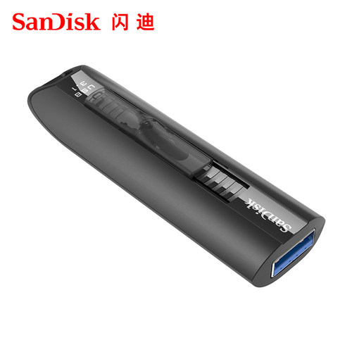 SanDisk闪迪u盘64g usb3.1高速3.0u盘64g cz800加密优盘 200MB/秒 - 图1