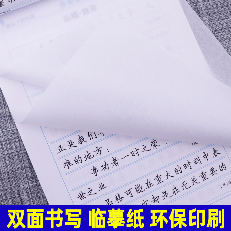 笔墨先锋笔尖下的中国文笔精华名人名言哲理名言名家散文优美诗歌心灵小语校园赠言升级版学生成人硬笔书法字帖李放鸣-图1