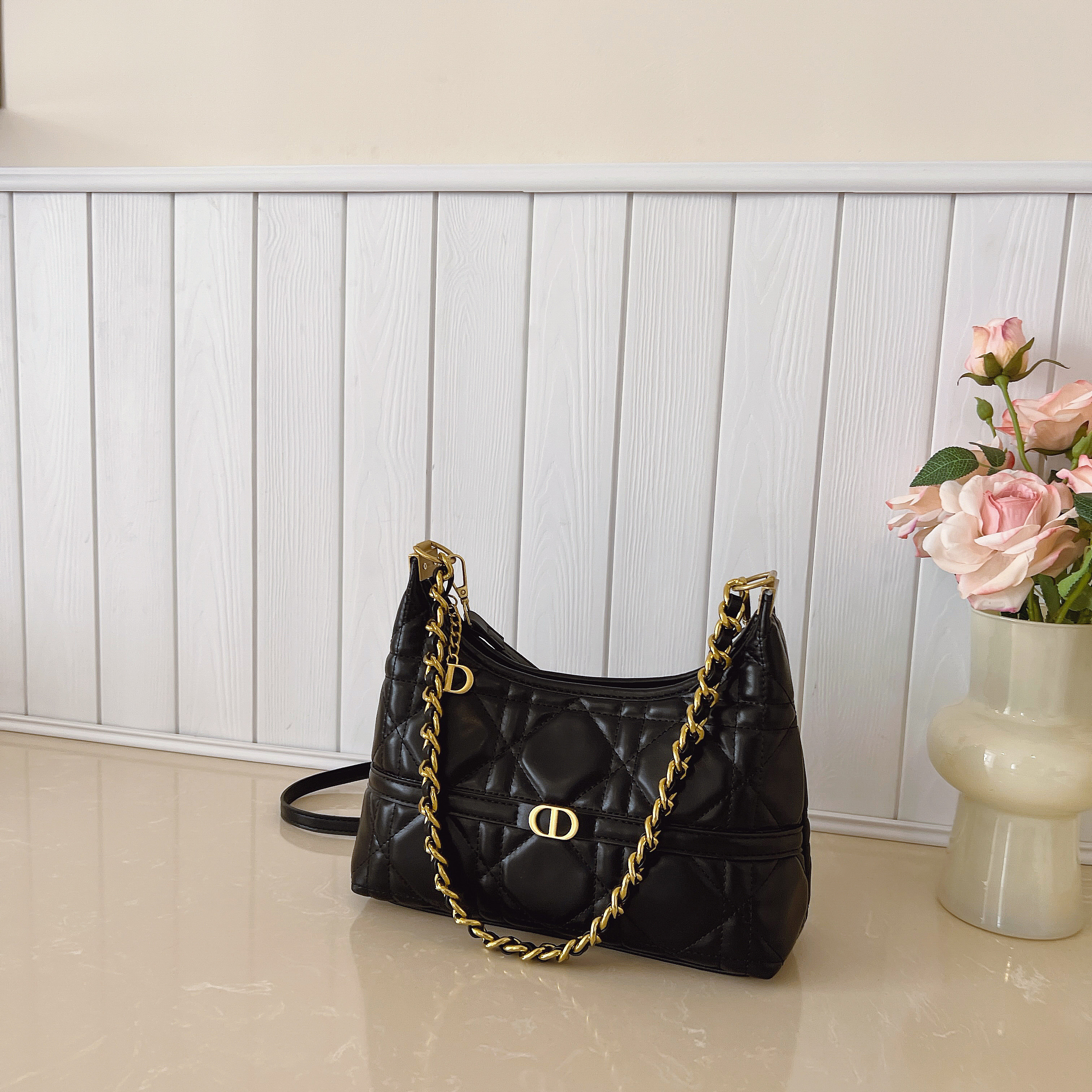 轻奢小香风菱格链条包女2026春新款单肩斜跨小方包时尚腋下包女包,淘宝优惠券,粉丝福利购,淘宝优惠卷