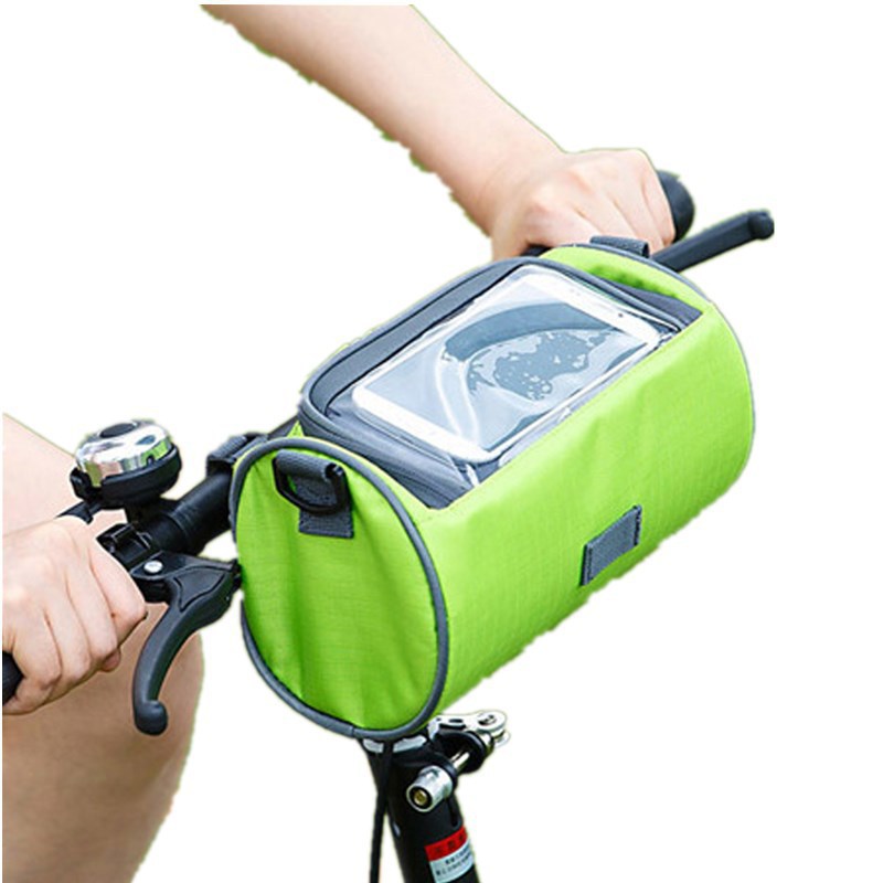 骑行包便携自行车包单车挂包车头手机包听歌音箱收纳袋触屏印logo - 图3