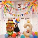 Peppa Pig birthday decoration scene