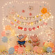 Peppa Pig Birthday Party Balloon Decoration