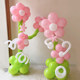 Birthday decoration balloons, flowers, pillars, road guide 4S store opening event, Children's Day kindergarten entrance scene layout