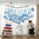 11 year old boy birthday decoration scene arrangement