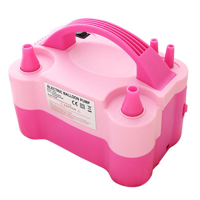 Manual portable balloon foot-operated inflatable cylinder