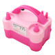 Manual portable balloon foot-operated inflatable cylinder