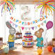 Percy and Pip Children's Birthday Decoration