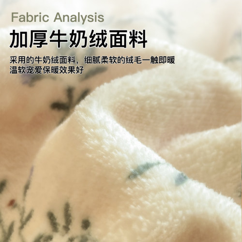 牛奶绒床上四件套法兰珊瑚绒被套2025新款秋冬床单加厚加绒三件套 - 图0