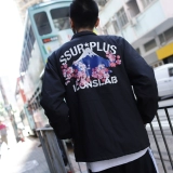 На другой стороне Chaoshe Ssur Coint Iconslab Fuji Mountain Cotton Coach Jacket Мужская и женская куртка пары