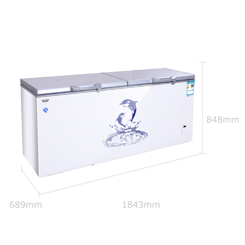 澳柯玛bc / bd-525sfa超低温度冰柜 澳柯玛盛逸商用冷柜