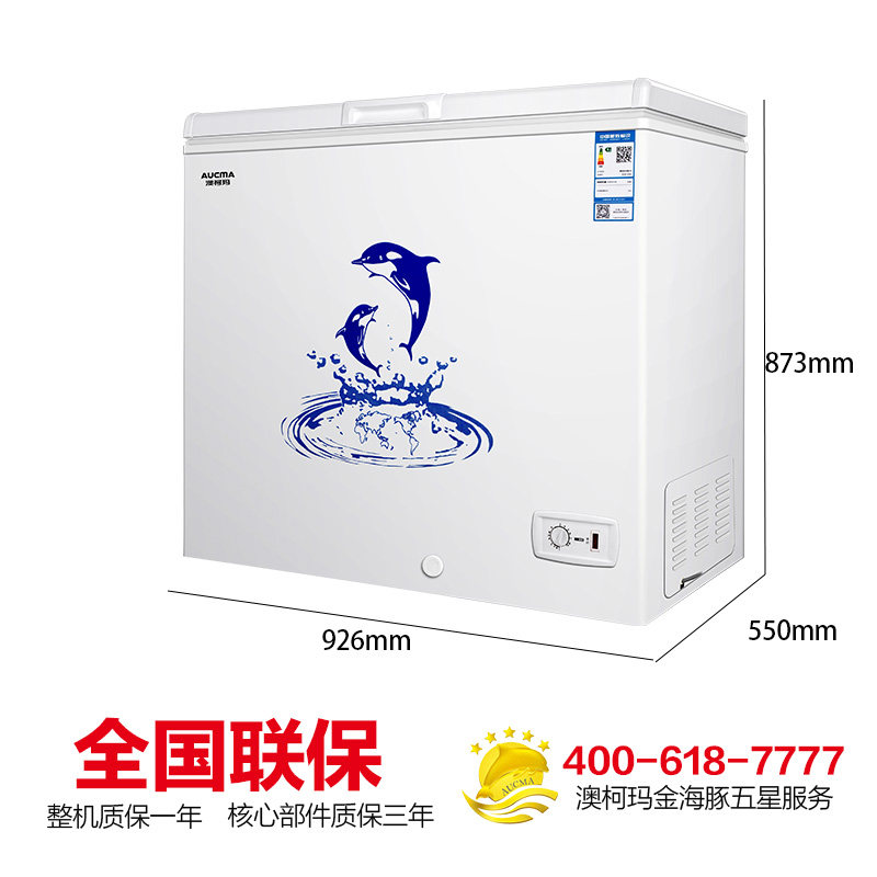 澳柯玛bc / bd-202ne商用卧式冰柜 澳柯玛盛逸冷柜