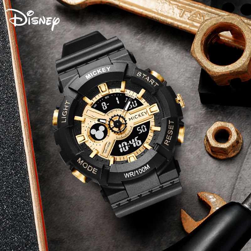 迪士尼中学生男学生潮流机械电子表 搜酷手表国产腕表