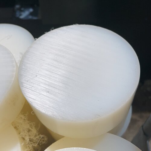 进口pa6白色尼龙棒实心圆柱mc901高强度耐磨塑料棒尼龙棒零切加工 - 图0
