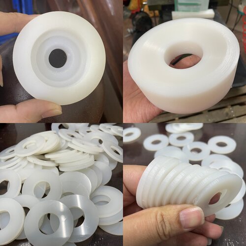 进口pa6白色尼龙棒实心圆柱mc901高强度耐磨塑料棒尼龙棒零切加工 - 图1