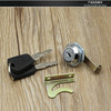 Scooter electric motorcycle metal trunk lock