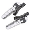 Suitable for Emma electric vehicle Emma N300 Mai M modified rear pedals modified folding rebound retractable aluminum pedals