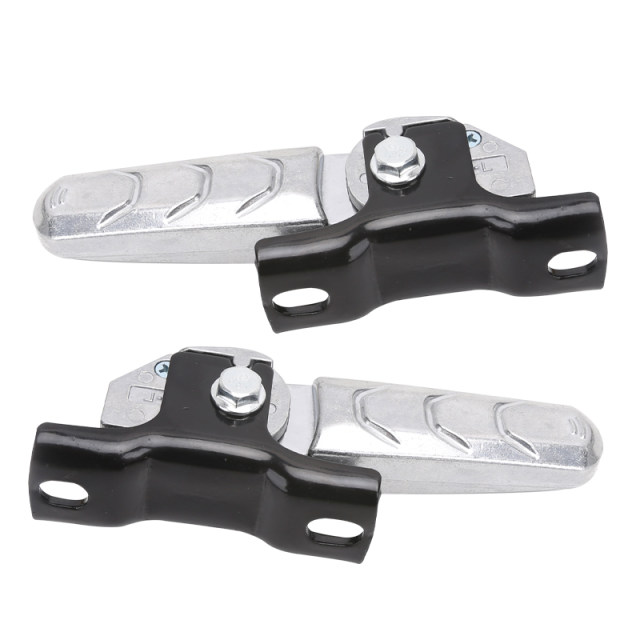 ເຫມາະສໍາລັບລົດໄຟຟ້າ Emma Emma N300 Mai M modified rear pedals modified folding rebound retractable aluminium pedals