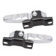 ເຫມາະສໍາລັບລົດໄຟຟ້າ Emma Emma N300 Mai M modified rear pedals modified folding rebound retractable aluminium pedals