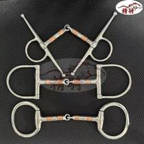 Equestrian items H-type horse chewy horse armature H armature horse mouth with horse chewing mouth armature horse utensils