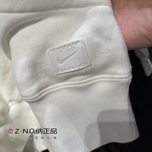 正品耐克新年款女连帽保暖宽松运动休闲套头衫卫衣IQ3826-133-613 - 图2