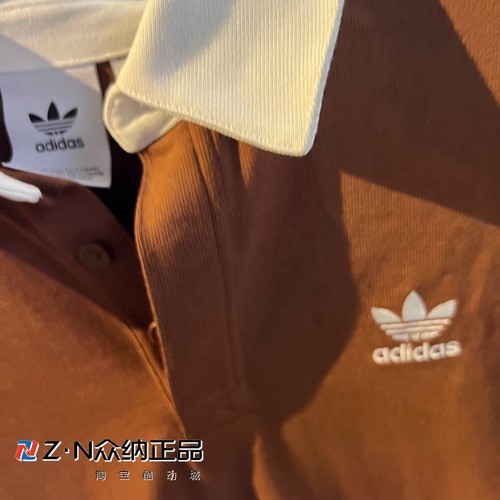 阿迪达斯三叶草男冬纯棉运动POLO衫 IZ2469 IZ2463 IZ2468 IZ4806 - 图1