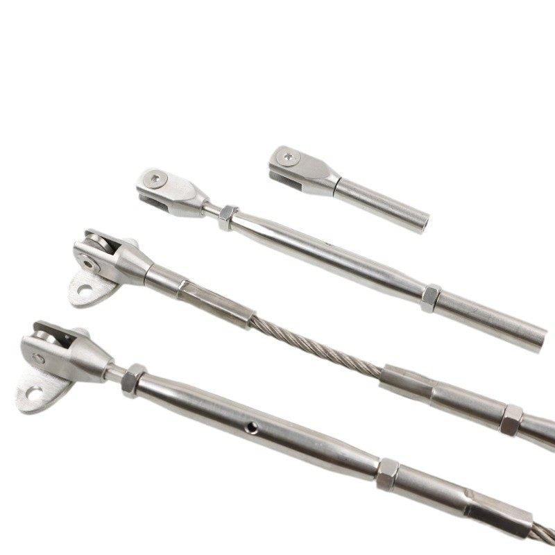 304膜结构幕墙钢丝绳拉索栏杆楼梯扶手索具M6M8M12M16不锈钢压制,淘宝优惠券,粉丝福利购,淘宝优惠卷