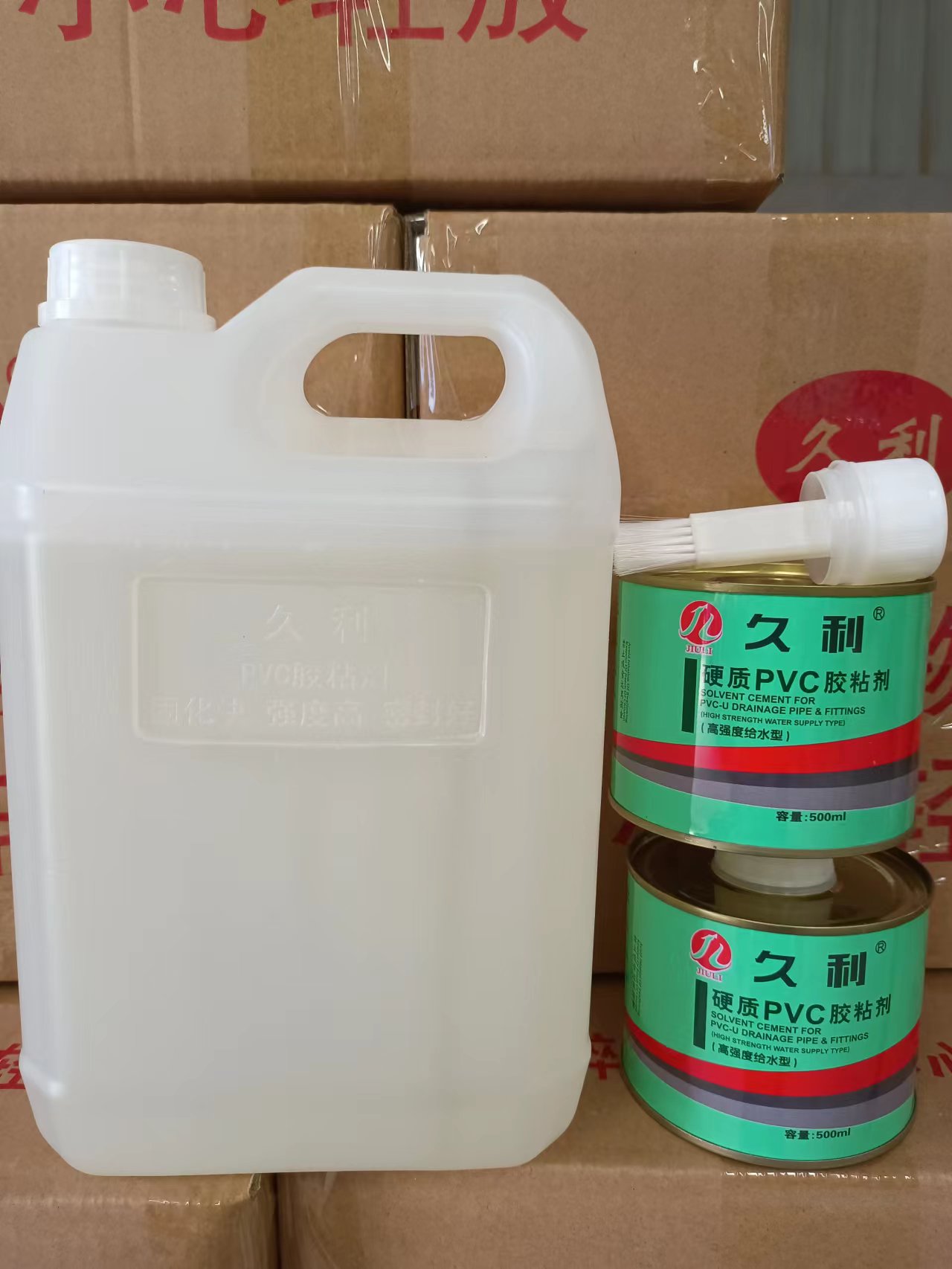 PVC胶水专用水管给水管上水管排水管塑料快速胶粘剂电线管穿线管-图2