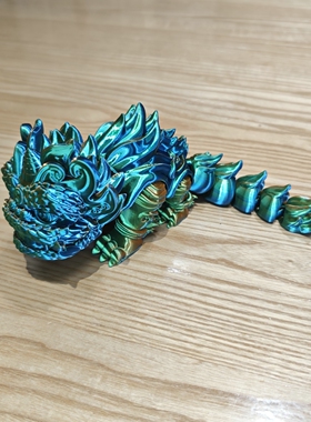 醒狮神兽麒麟年兽貔貅3D打印