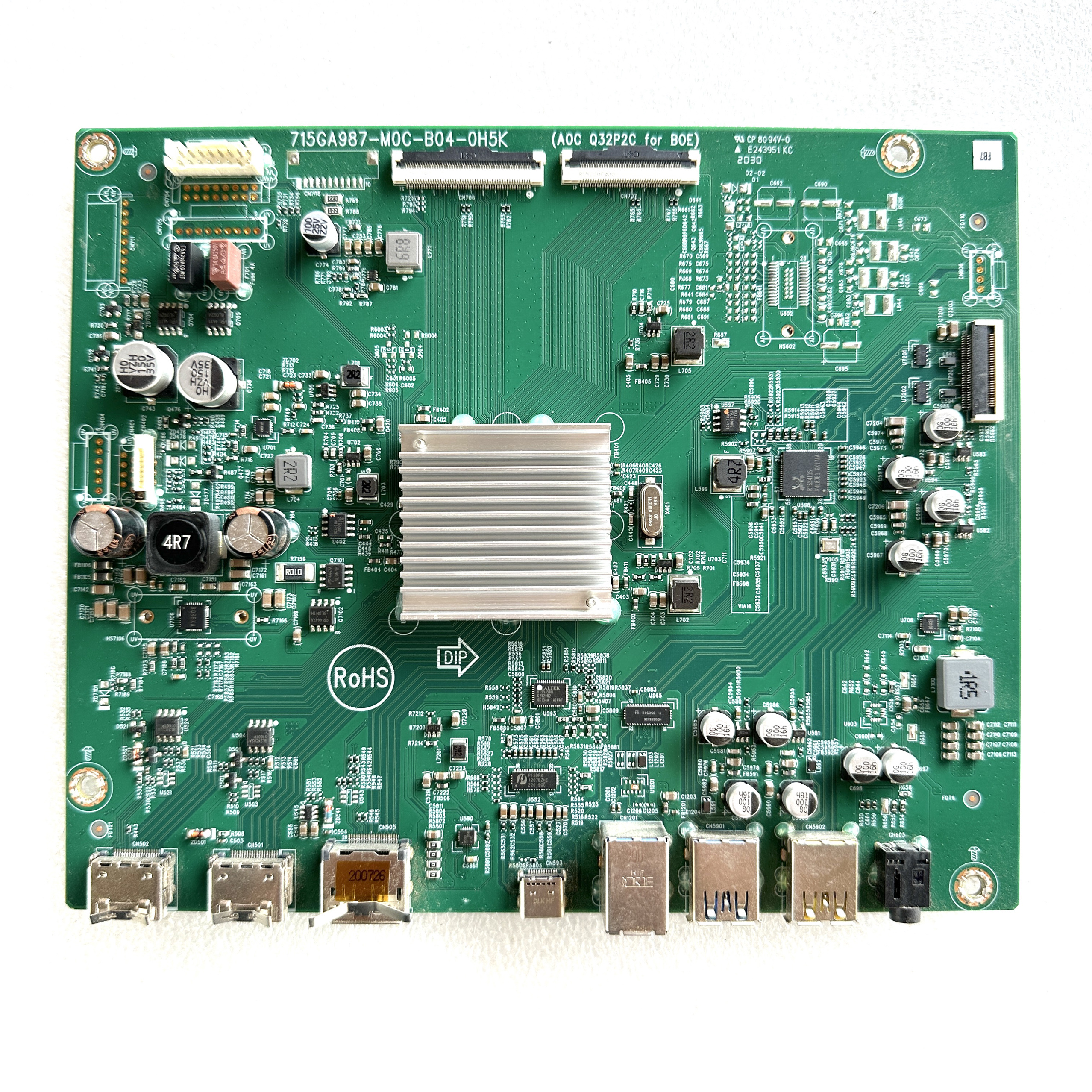 直销AOC Q32P2C驱动板 主板715GA987-M0C-B04-0H5K适用TPT315B5-Q - 图0