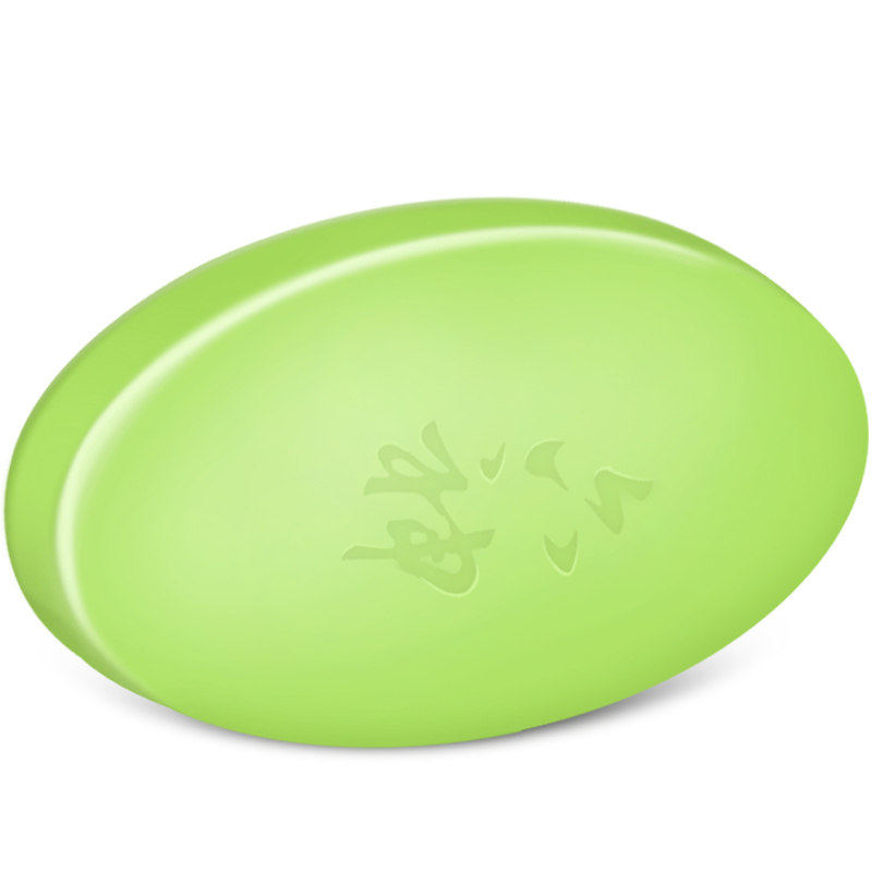 六神清凉125g*3块装家庭绿茶+甘草 百家美家居香皂