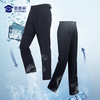 【蜀黍家】二代通勤夏裤薄款西裤冰丝