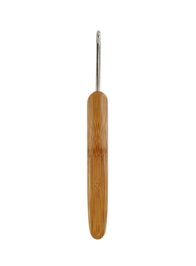 脏辫钩针木手柄不锈钢接发工具 单头脏辫假发编制针crochet hook