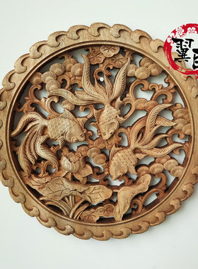 东阳木雕实木居家小挂件