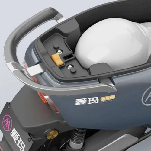 适用爱玛礼想MAX2023A515电动车AM1200DT-33尾翼提车扶手靠背短款 - 图1