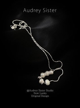 简约淡水珍珠项链百搭时尚转运珠