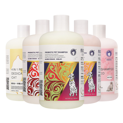 雪貂升级版益生菌宠物狗狗沐浴露500ml