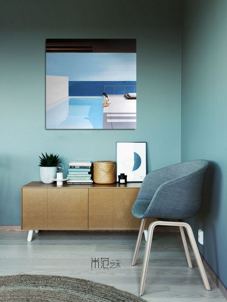 Darek Grabus小众艺术画书房文艺挂画世界名画性冷淡风格装饰画 - 图2