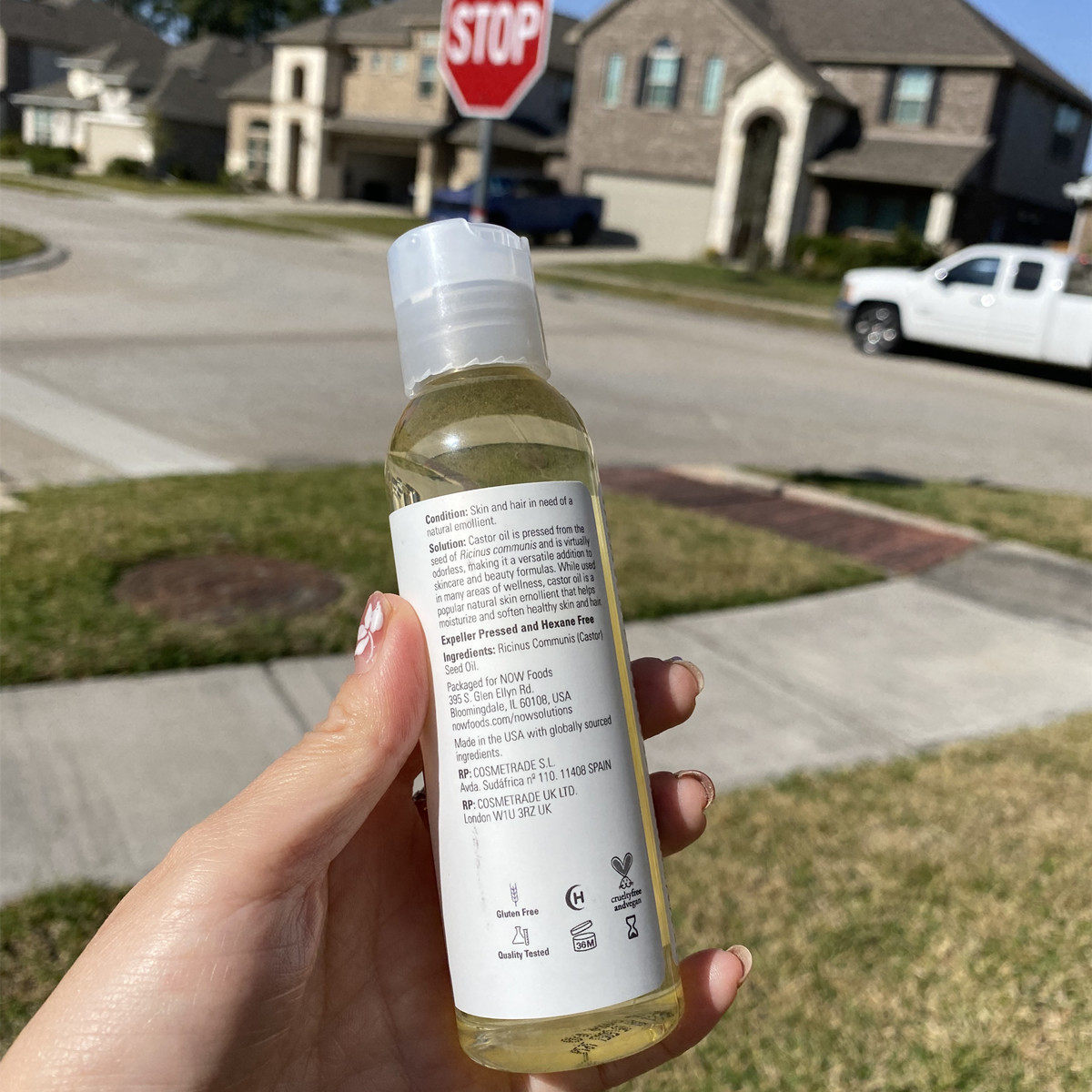 NOW foods 蓖麻子油 castor oil 基础精油面部全身头发滋养118ml,淘宝优惠券,粉丝福利购,淘宝优惠卷