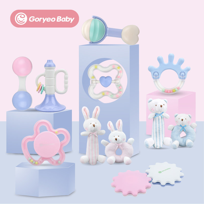 goryeobaby宝宝新生儿1岁手摇铃 云和宝乐母婴摇铃