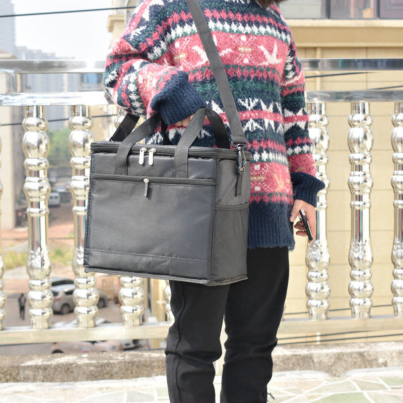 新款外卖保温箱可折叠送餐箱加厚保温包小号环保铝膜野餐包冷藏袋,淘宝优惠券,粉丝福利购,淘宝优惠卷