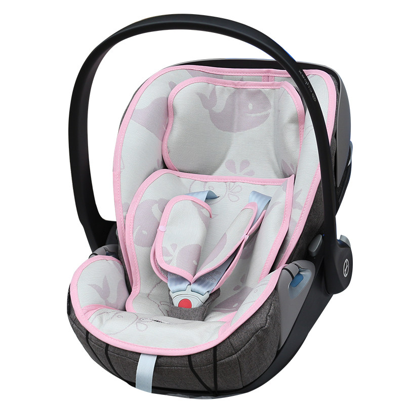 适CybexCloud Q ZTi-size/Aton虎贝尔HBR nunaPIPA婴儿童提篮凉席