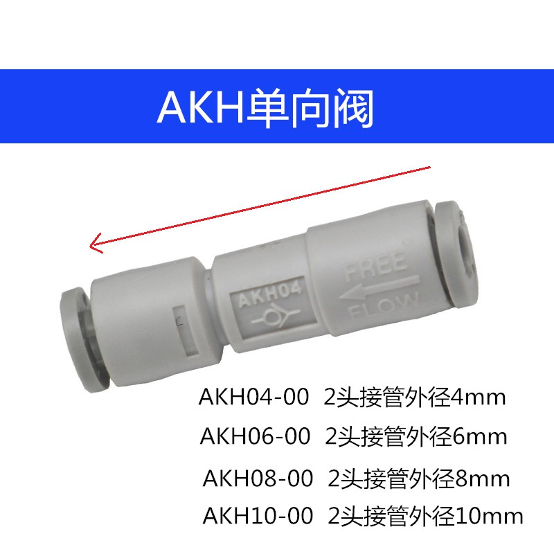 单向阀AKH04-00-AKH06-08-10AKH04B/06B/08/10-M5-01-02-03S直通 - 图1